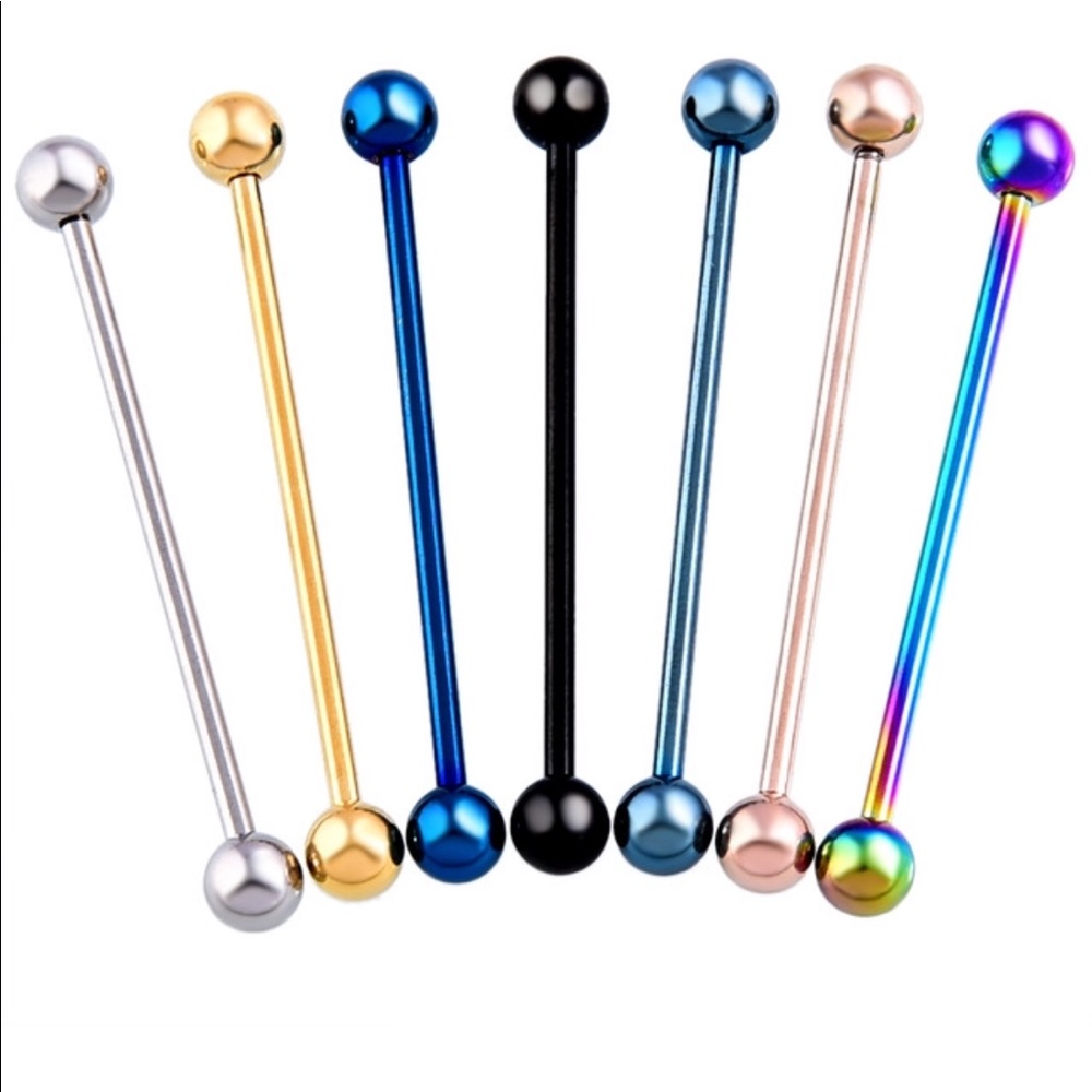 16 Gauge Industrial Bar - Slate Blue